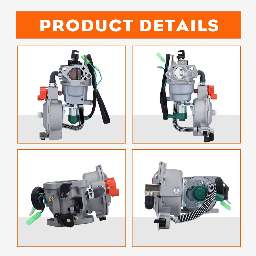 Hipa lifestyle image of generator outdoor use showing versatile fuel options