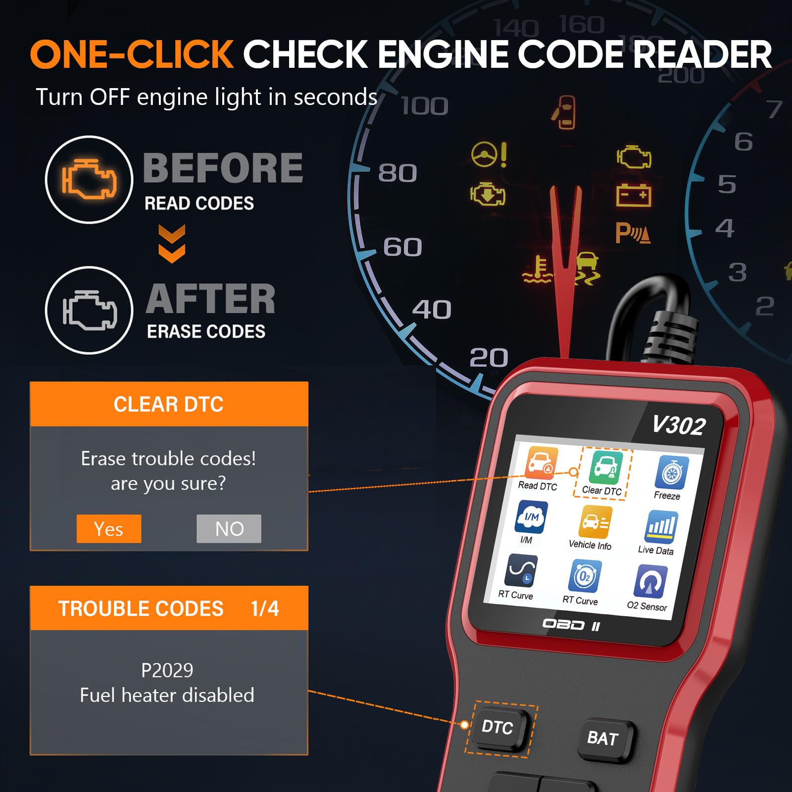 HipEpic EVAP test result on-screen revealing fuel system seal status to guide repairs