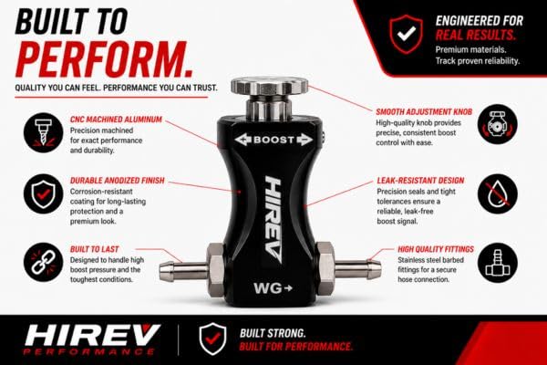 HIREV PERFORMANCE hose and clamps laid out to show complete kit convenience