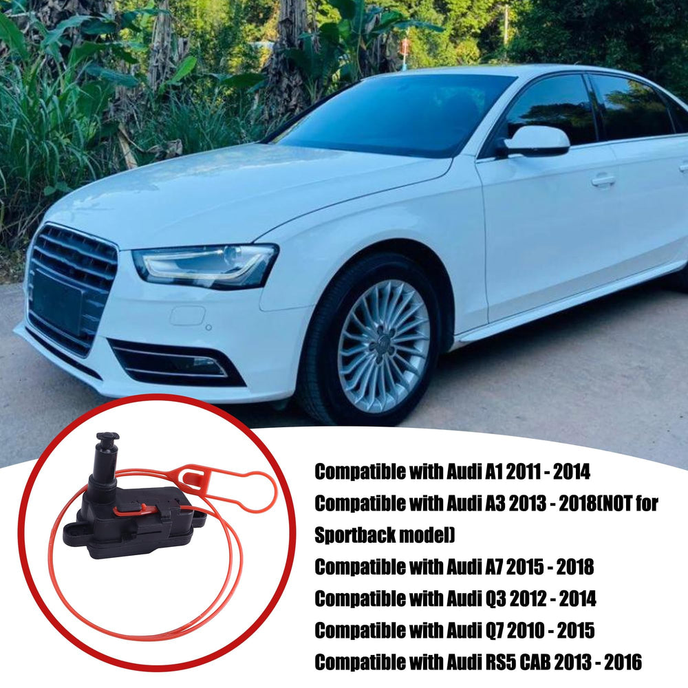 HiSport actuator installed in vehicle fuel door area showing restored operation benefit