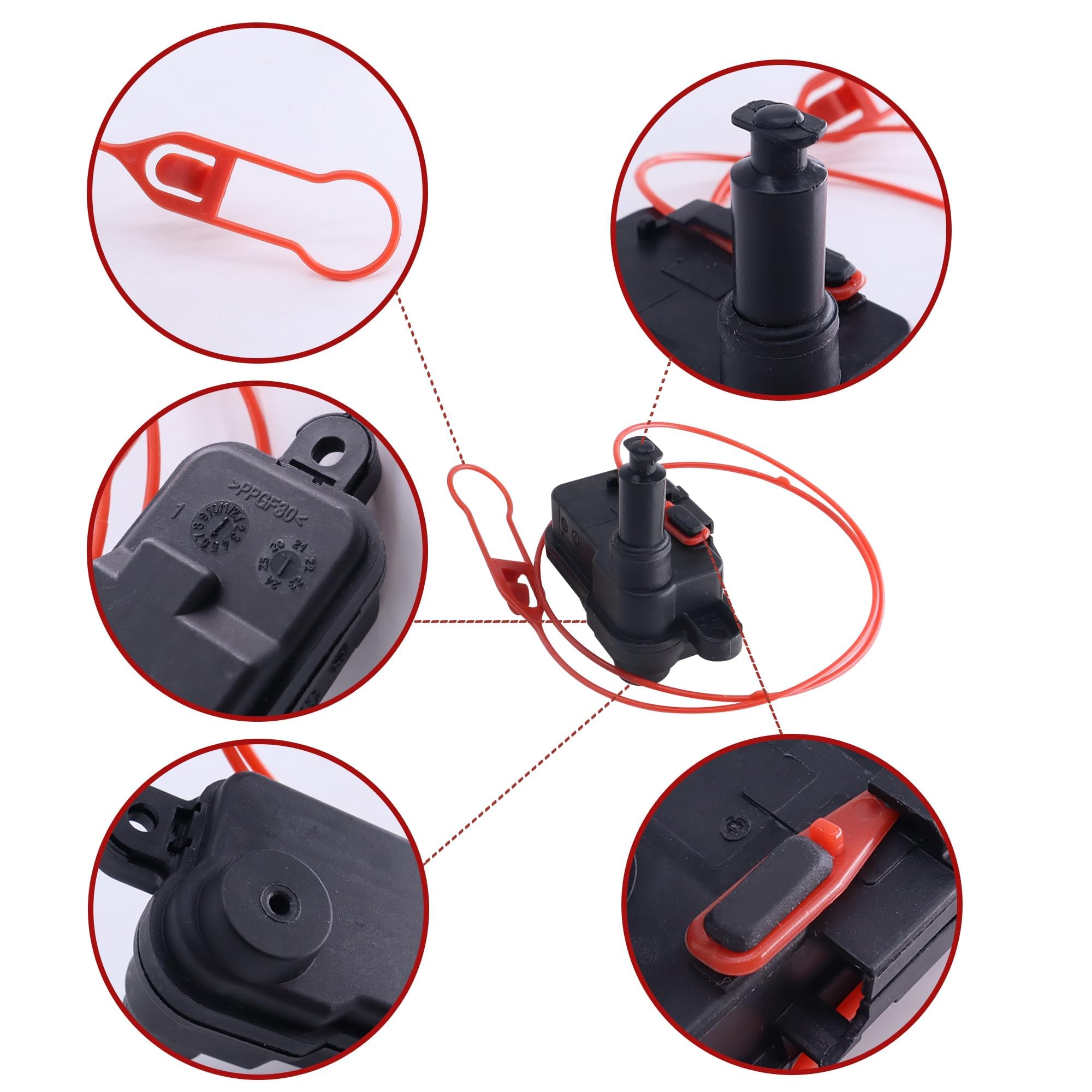 HiSport actuator packaging and label showing part number verification benefit