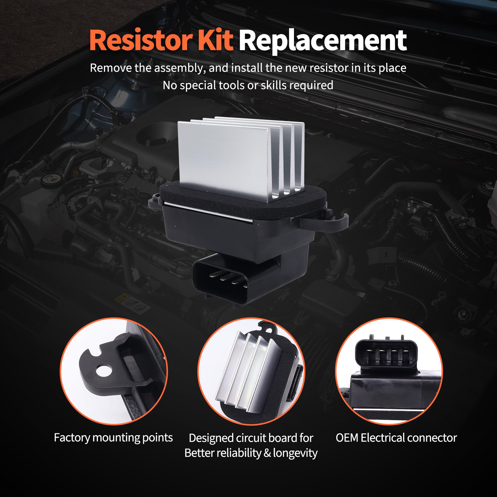 HiSport finned heatsink detail demonstrating heat dissipation for longer life
