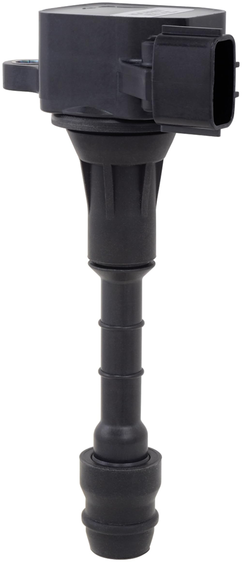 Hitachi Astemo front view showing complete ignition coil and reliable fit
