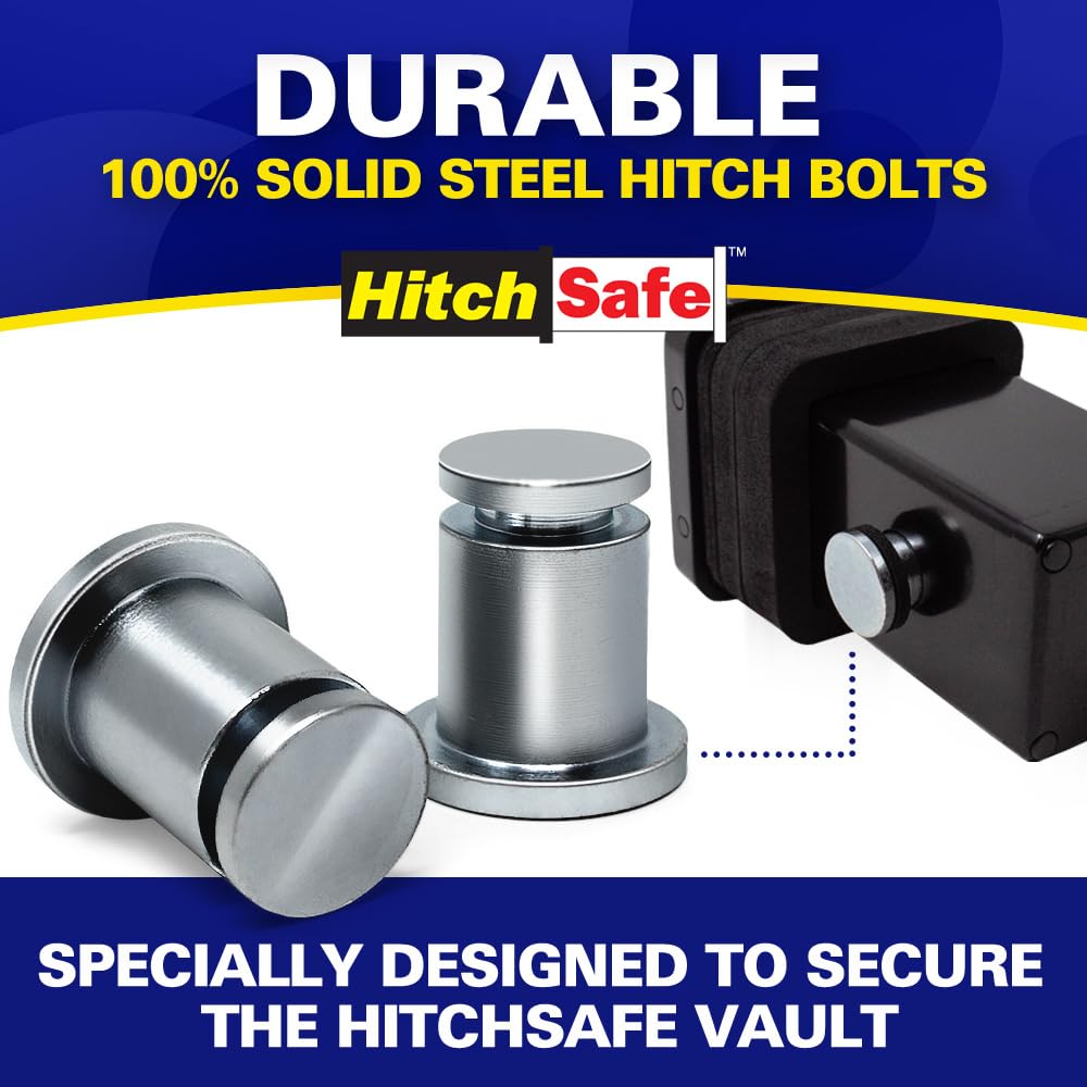 HitchSafe close-up of threads and .650 inch shaft offering strong anchoring