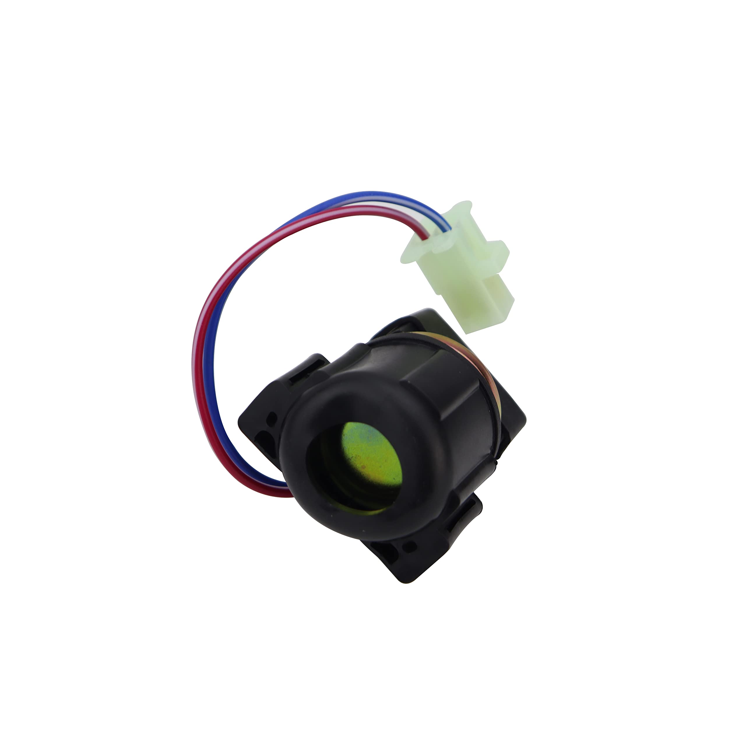 Hity Motor wiring connector detail illustrating clear plug connection for easy install