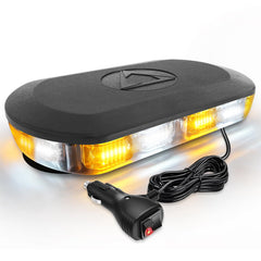 HLauto 700A front view showing bright amber white LEDs for high visibility