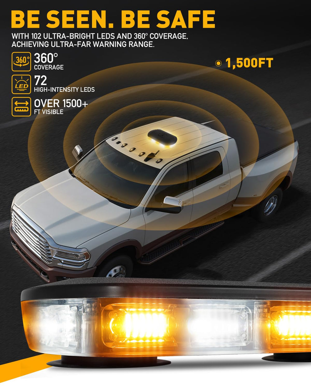 HLauto 700A suction pod and magnets showing secure paint-safe mounting