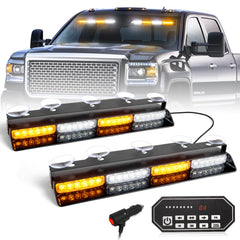 HLauto front view of strobe bar showing full-length brightness and improved visibility