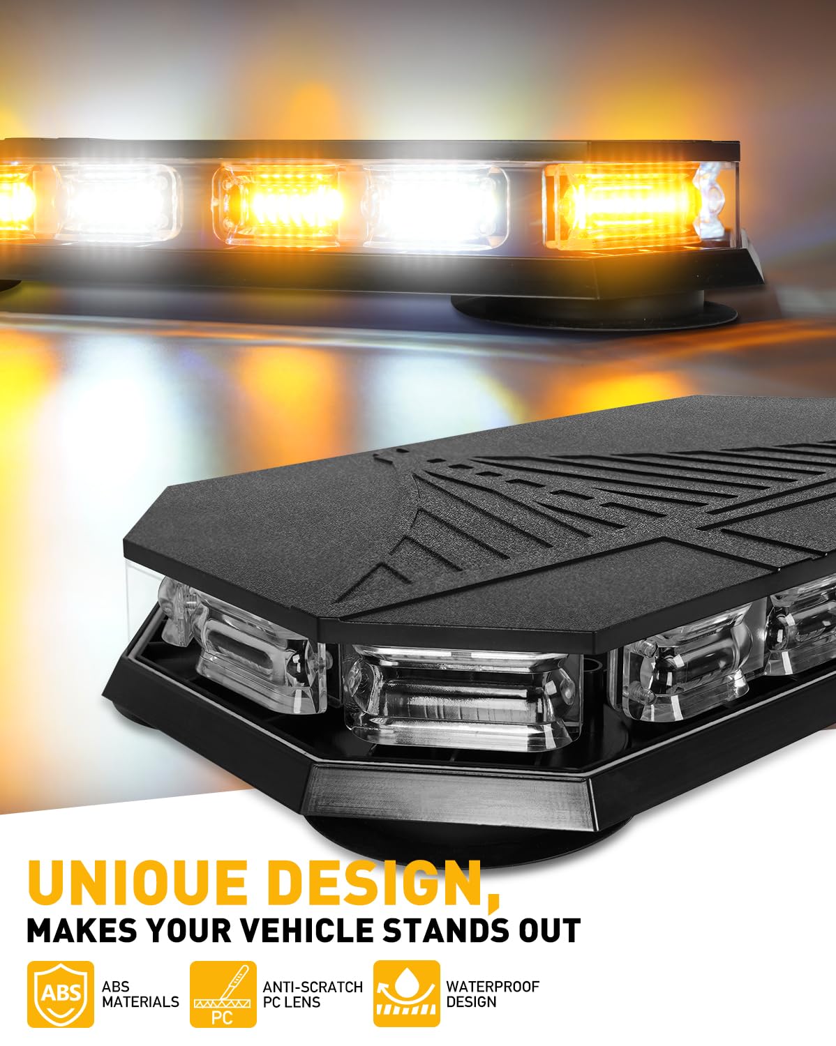 HLauto close-up of the 102 LED array highlighting brightness advantage