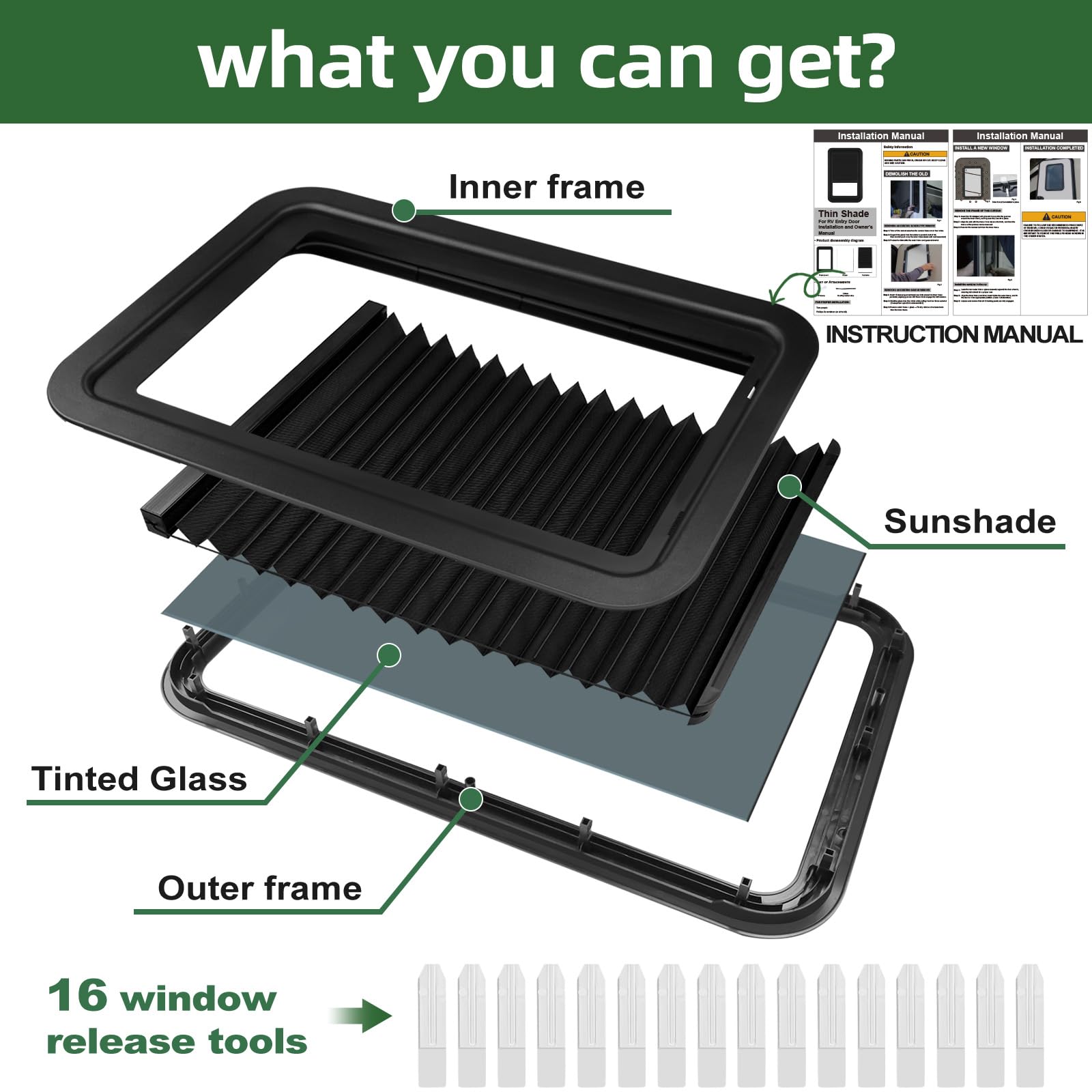 HLTIT low-profile shade mechanism showing easy privacy control benefit