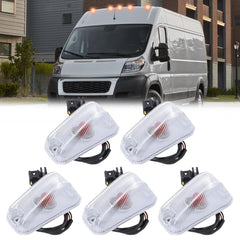 HNeekyr front roof marker light packaging showing five-piece kit and benefit of complete replacement