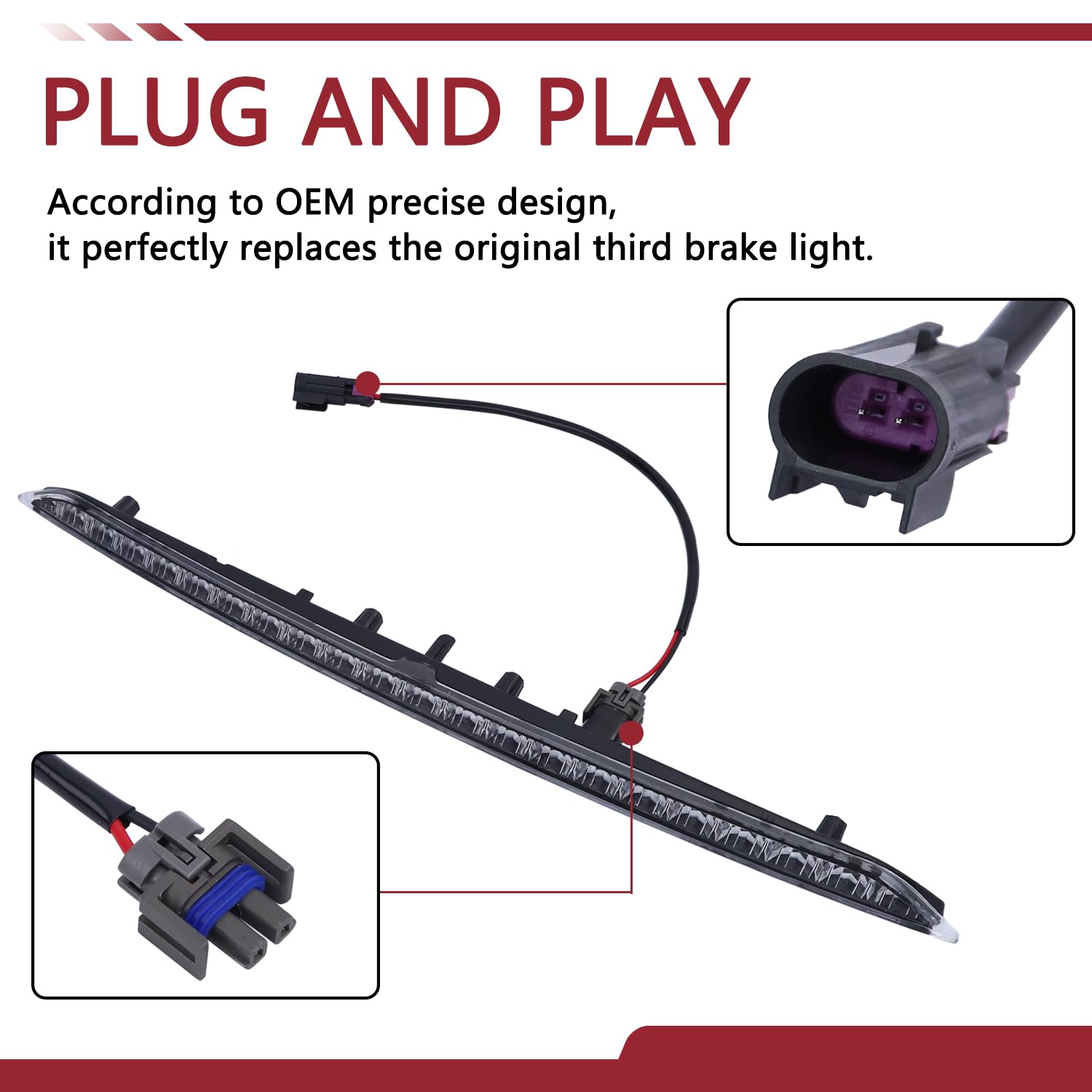 HNeekyr wiring connector detail for quick plug-and-play replacement