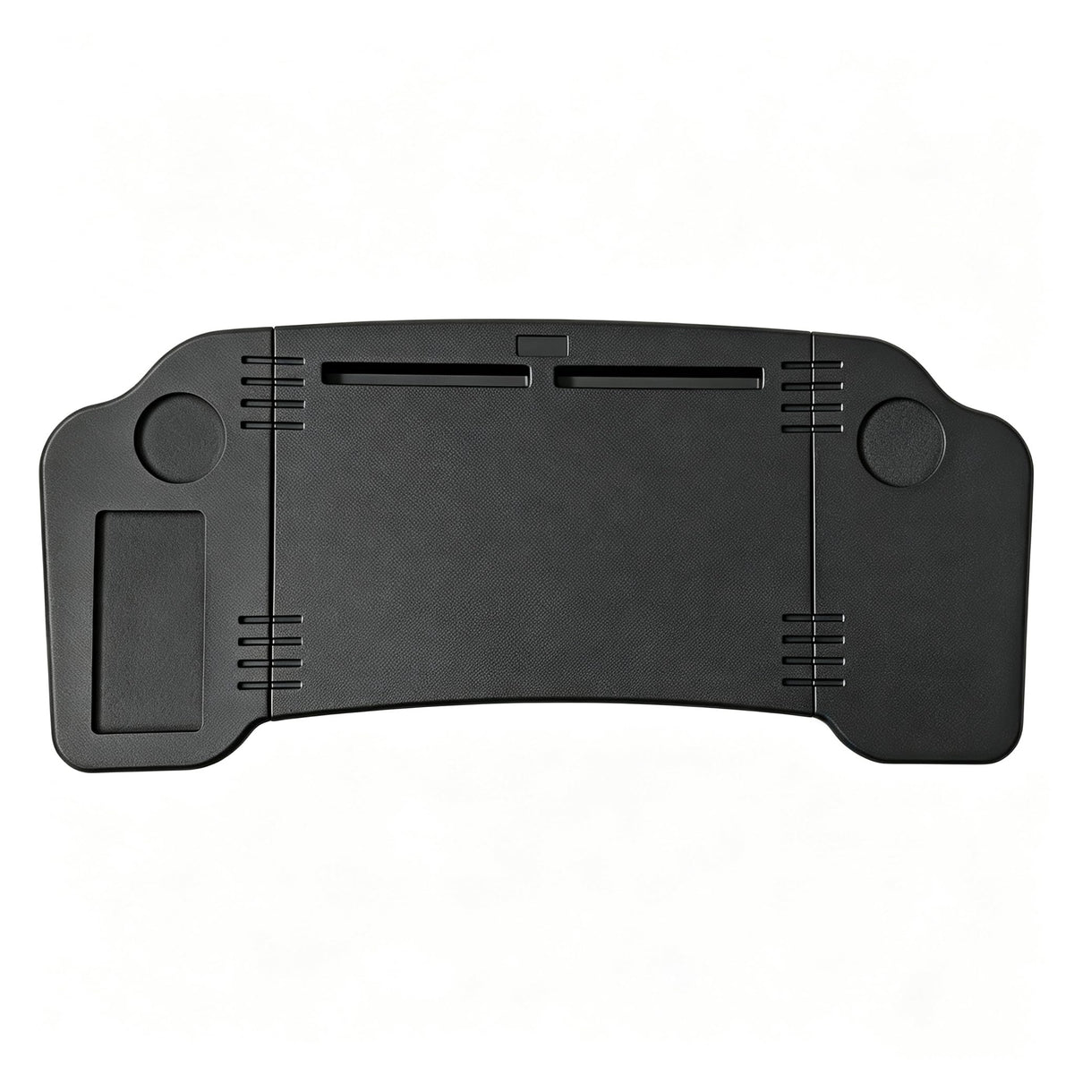 HOACHAN folded table front view showing compact packaging and portability benefits