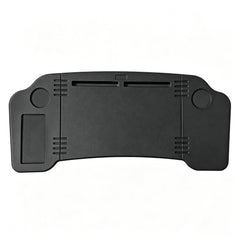 HOACHAN folded table front view showing compact packaging and portability benefits