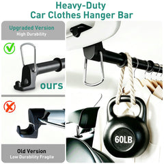 Hoapavi rod holding jackets and shirts to prevent wrinkles