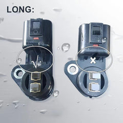 HOAVEED sensor electrical connector closeup showing secure plug and corrosion resistance