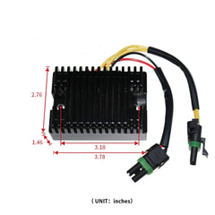 Hocean-Max rear connector detail showing plug layout for correct Sea-Doo compatibility benefit