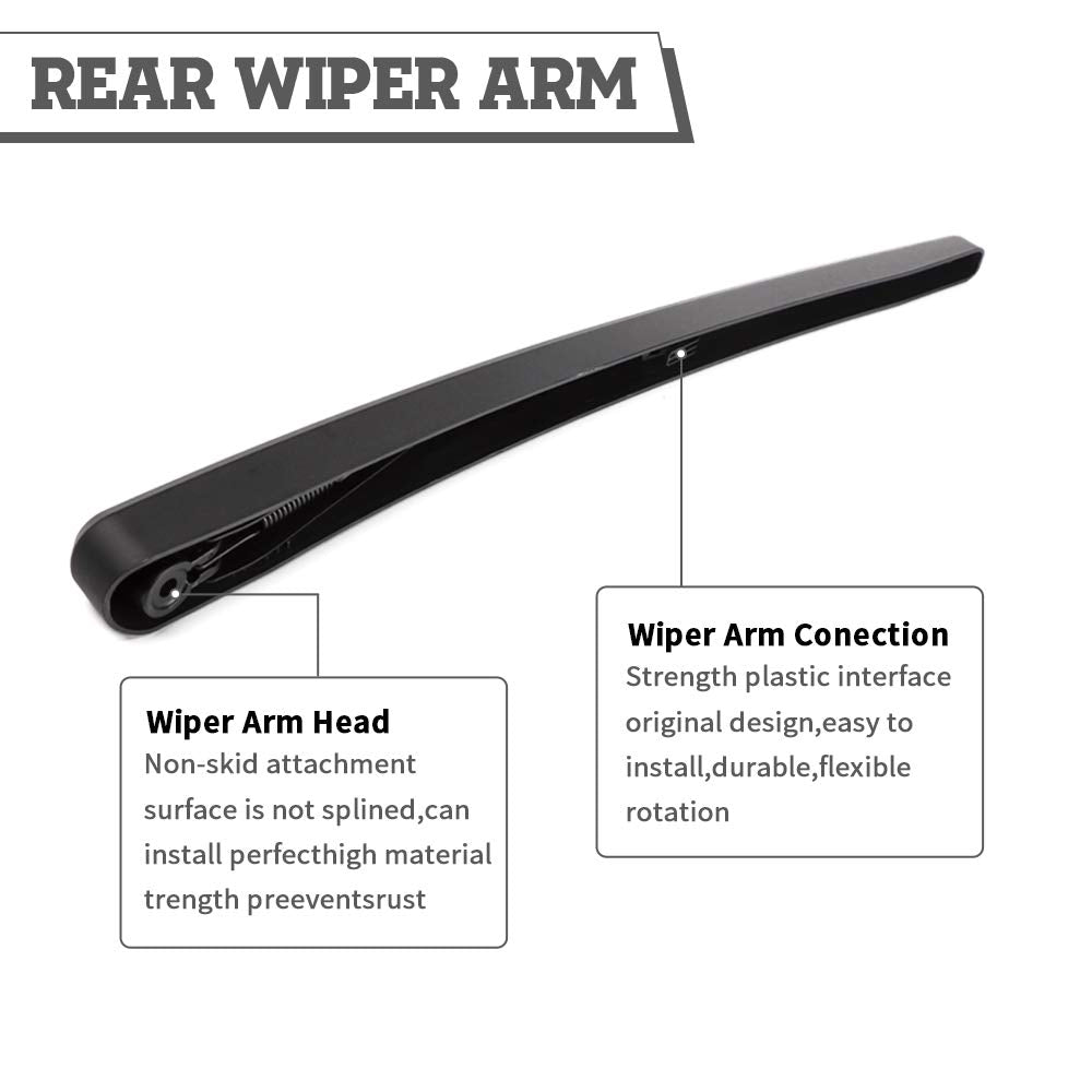 HODEE blade rubber edge texture for improved streak-free wiping