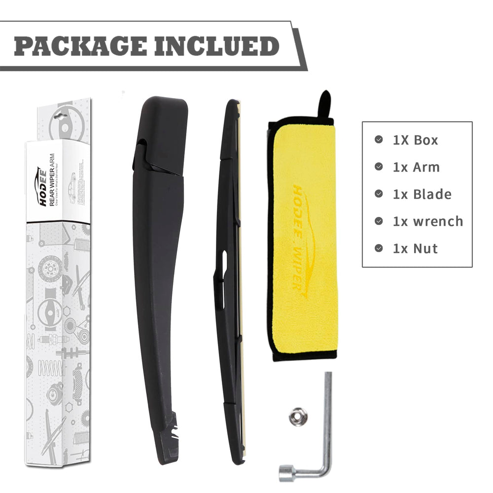 HODEE kit packaging with included towel and all hardware for convenience