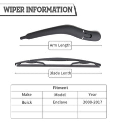HODEE rear wiper arm close-up of joint demonstrating solid metal construction