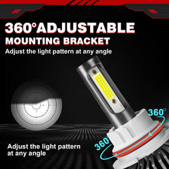 HOEDUI installed in Ford F150 headlamp showing direct-fit convenience