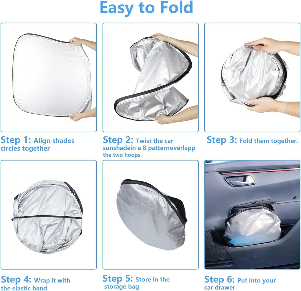 HOHUIGO Velcro buckle fastened around rearview mirror to prevent light leaks