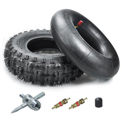 HOLATO front view of tire assembly showing complete replacement ready to install