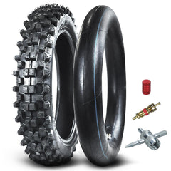 HOLATO rear tire front profile showing fit for 12-inch rims and durable construction