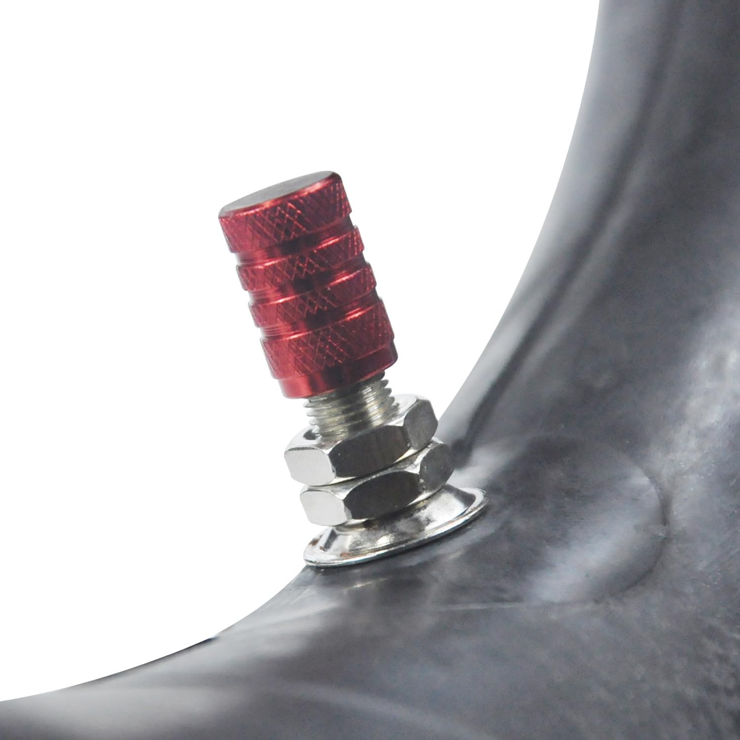 HOLATO valve tool in use removing a core for quick roadside maintenance