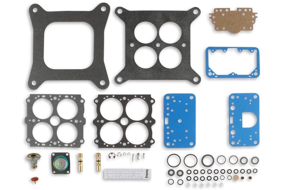 Holley 37-754 front packaging showing kit label and parts