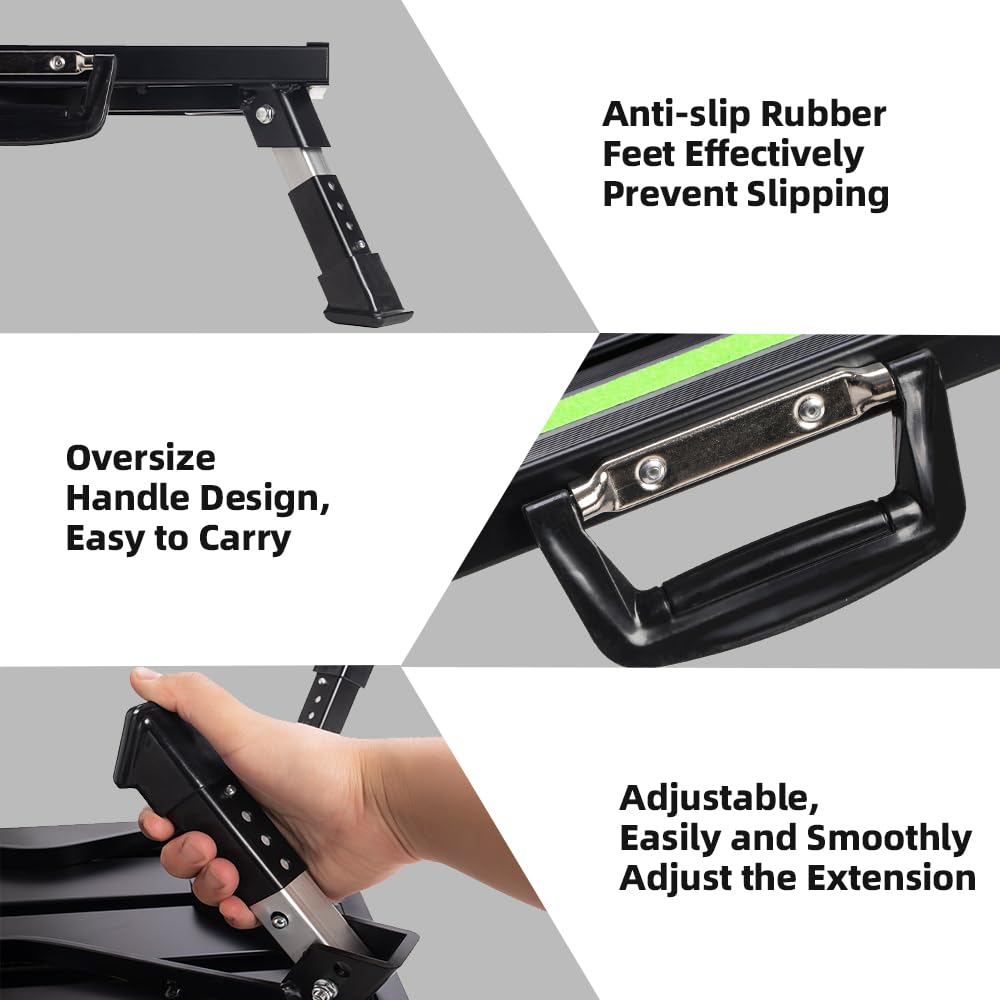 Homeon Wheels height adjustment mechanism demonstrating secure locking at four levels