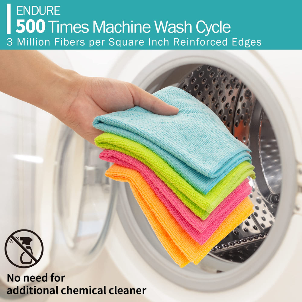HOMERHYME towel absorbing spilled water quickly showing superior absorbency