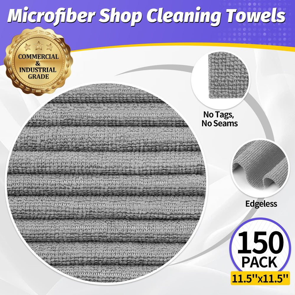 HOMERHYME close-up of microfiber weave highlighting soft, lint-free texture