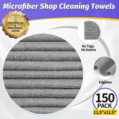 HOMERHYME close-up of microfiber weave highlighting soft, lint-free texture