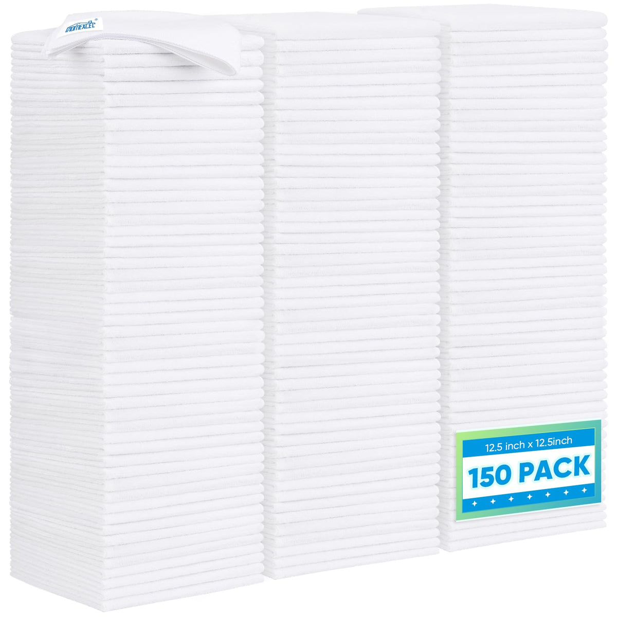 HOMEXCEL front packaging showing 150-pack and product details for value