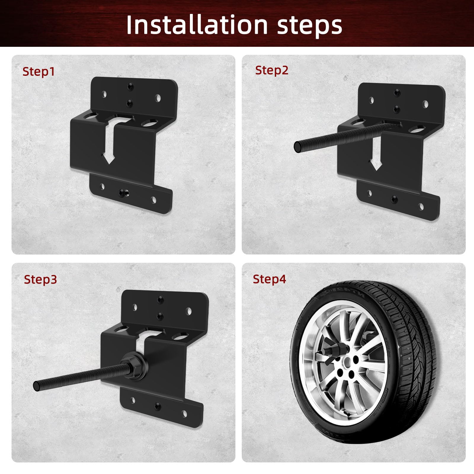 Homydom wing nut clamp detail showing quick release and vibration resistance benefit