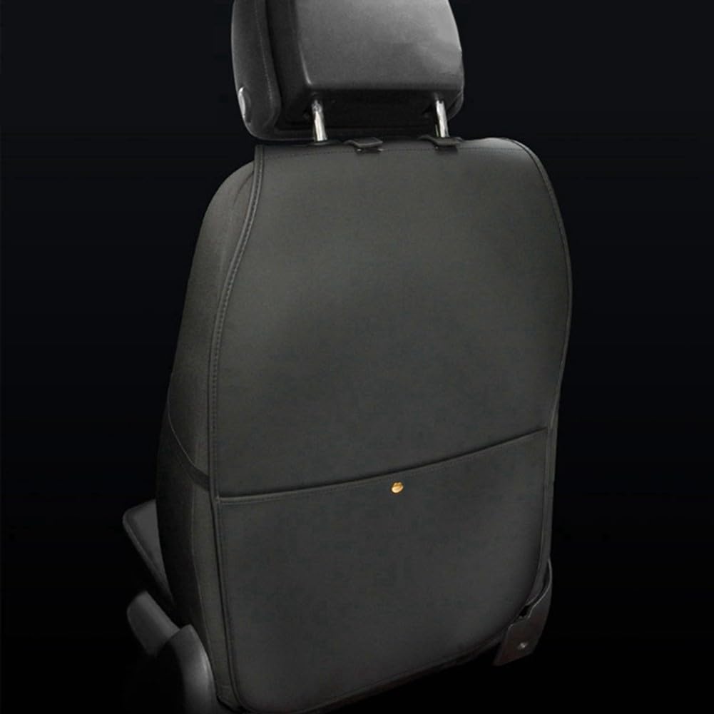 HONCENMAX front view seatback protector showing full coverage and sleek look