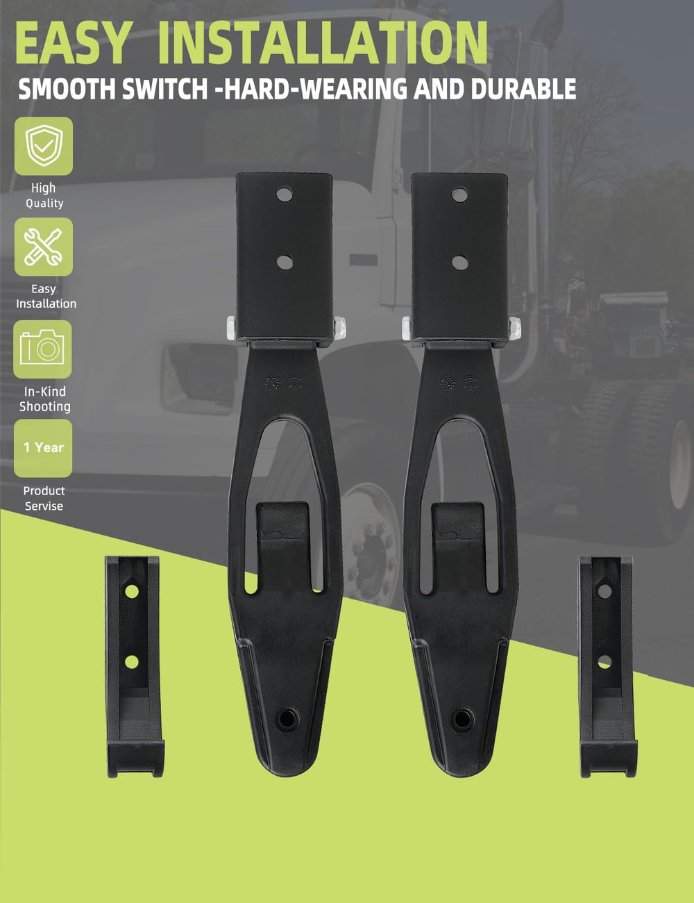 HONFQP catch bracket close-up revealing durable metal and precise slots