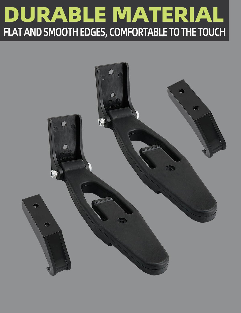 HONFQP latch side profile with scale showing correct OEM dimensions