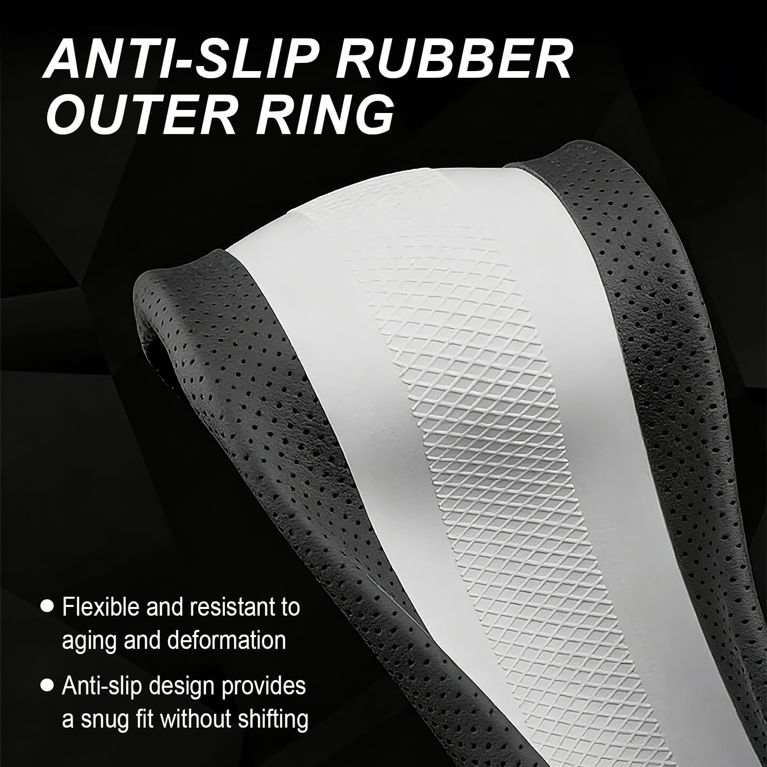 HONQIRAX side profile demonstrating snug fit on BMW steering