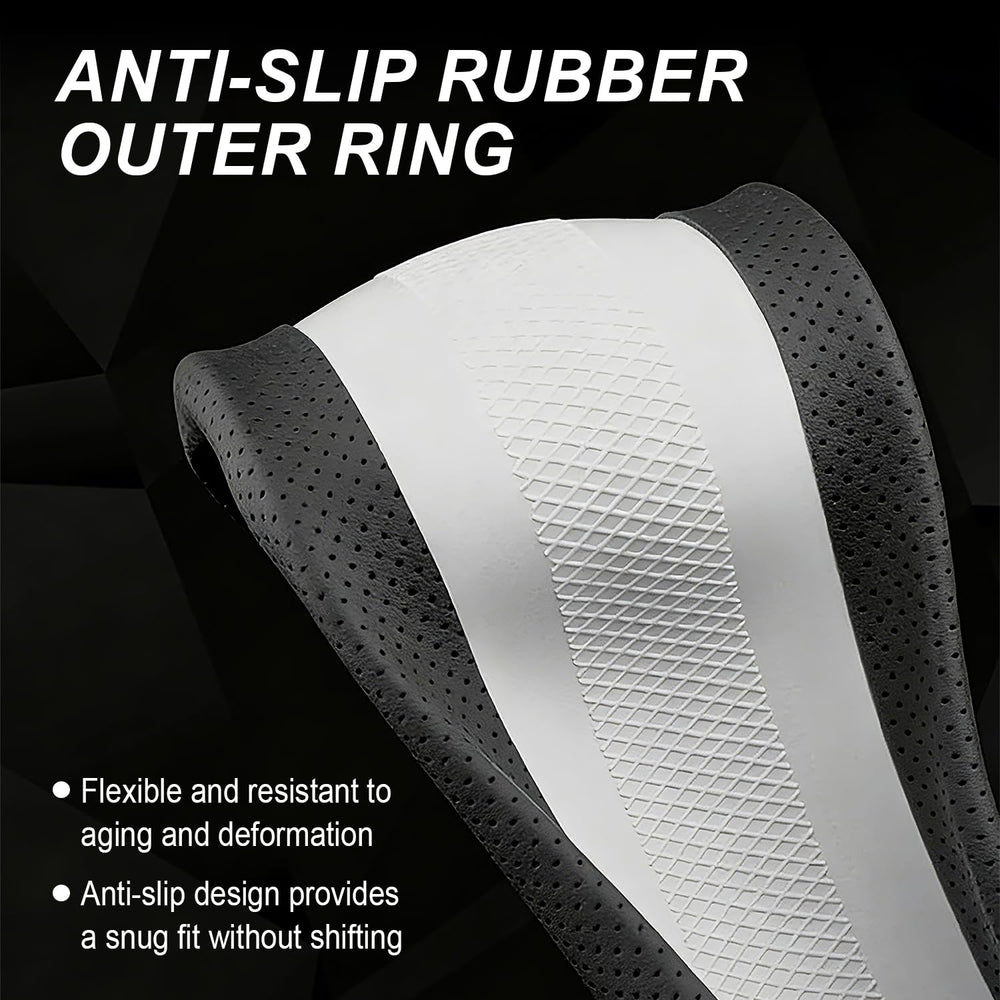 HONQIRAX side profile demonstrating snug fit on BMW steering