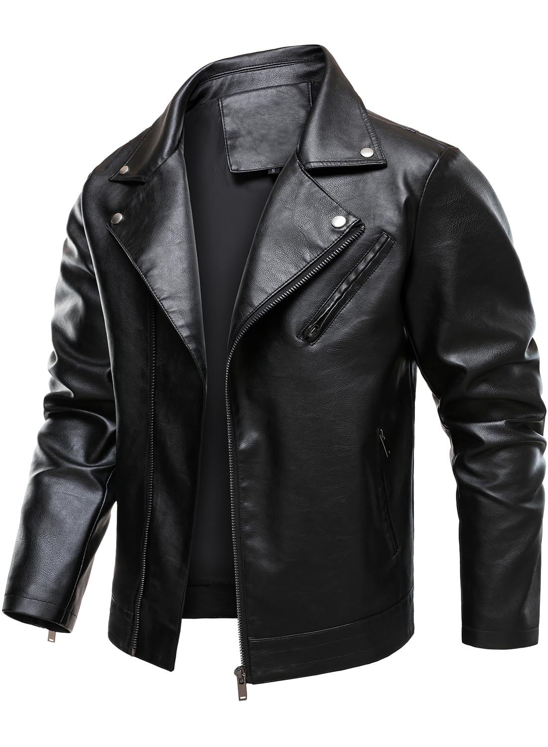 HOOD CREW close-up faux leather texture highlighting durable finish