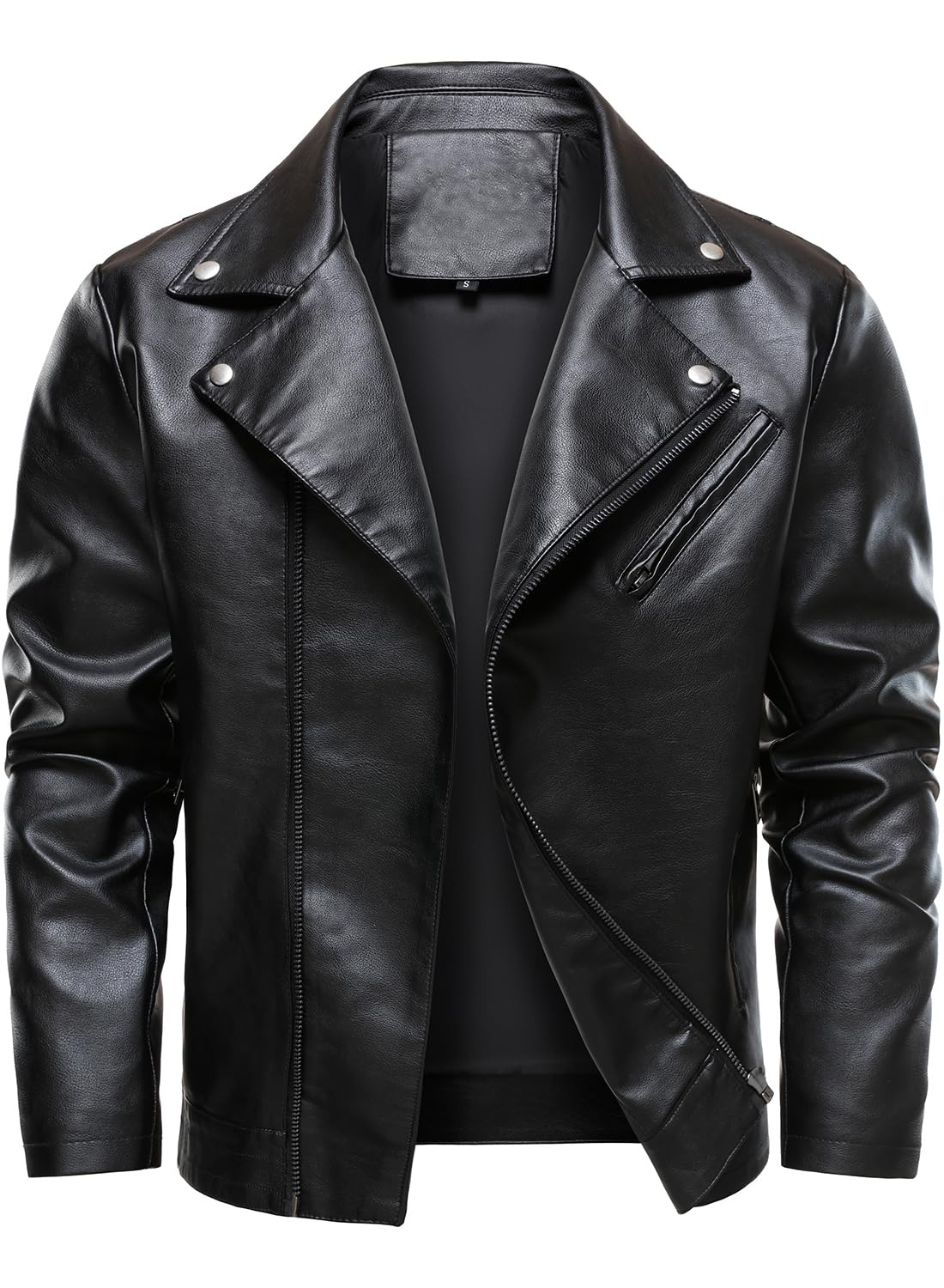 HOOD CREW front view jacket showing tailored fit and zip benefits