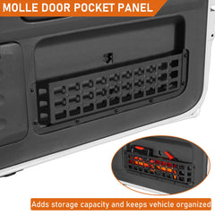 Hooke Road close-up of MOLLE webbing providing secure pouch attachment