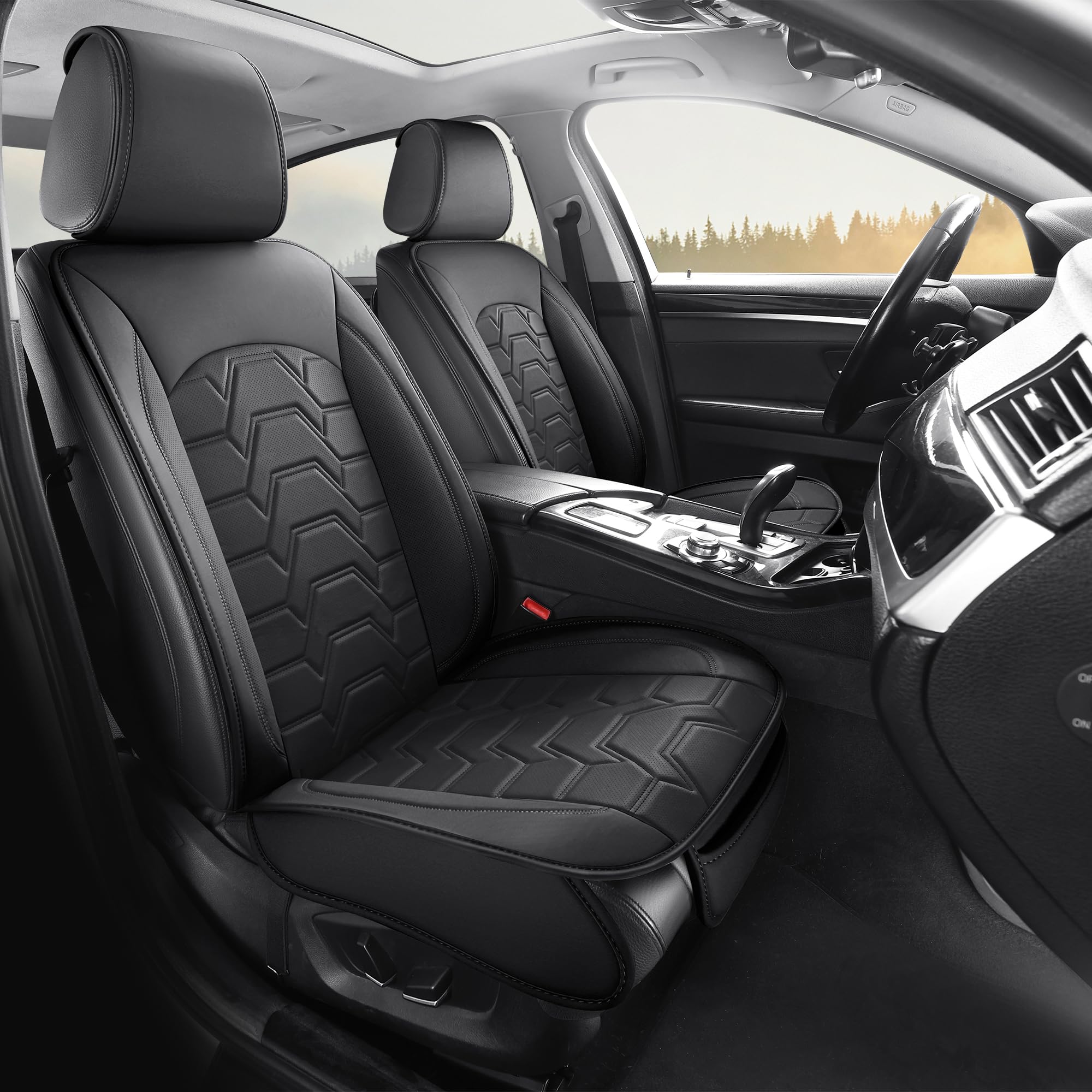 hoozoom close-up of perforated leather for breathability and comfort