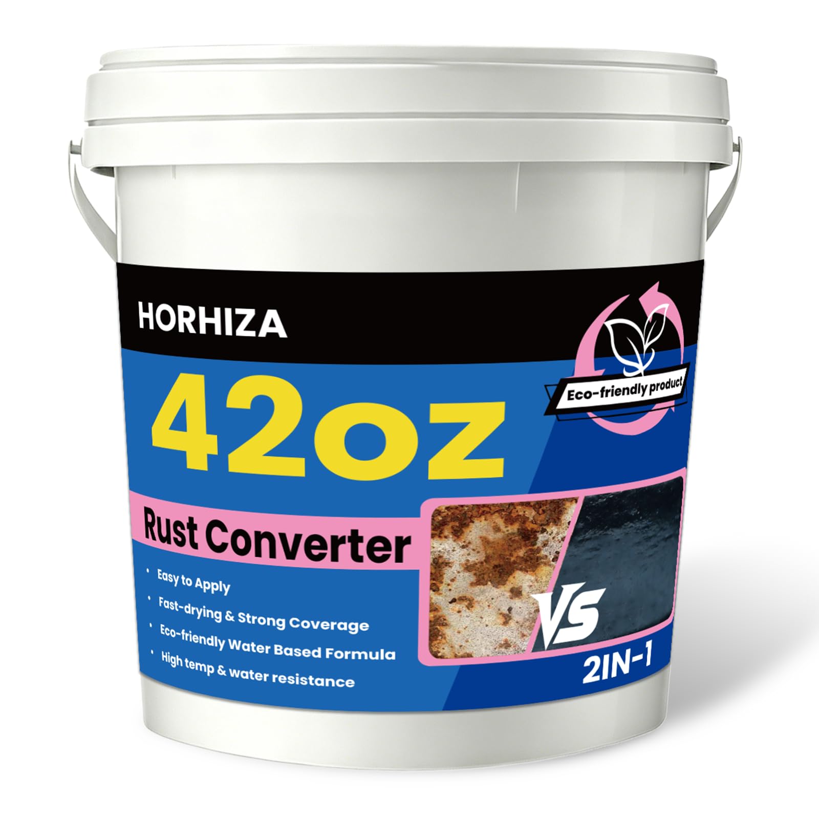 HORHIZA front label showing product name and capacity for easy identification