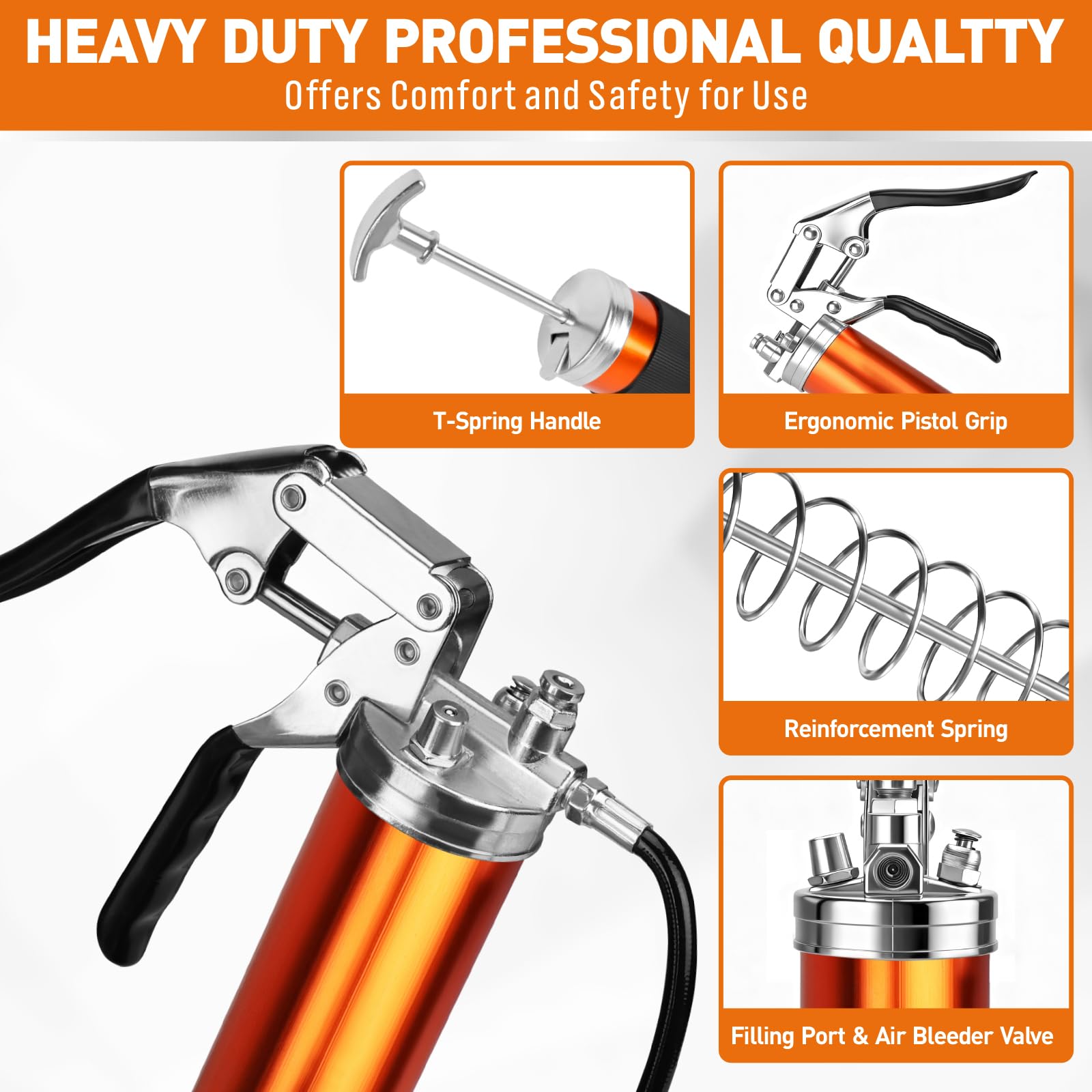 HORUSDY extension pipes with sharp and needle nozzles for precise access