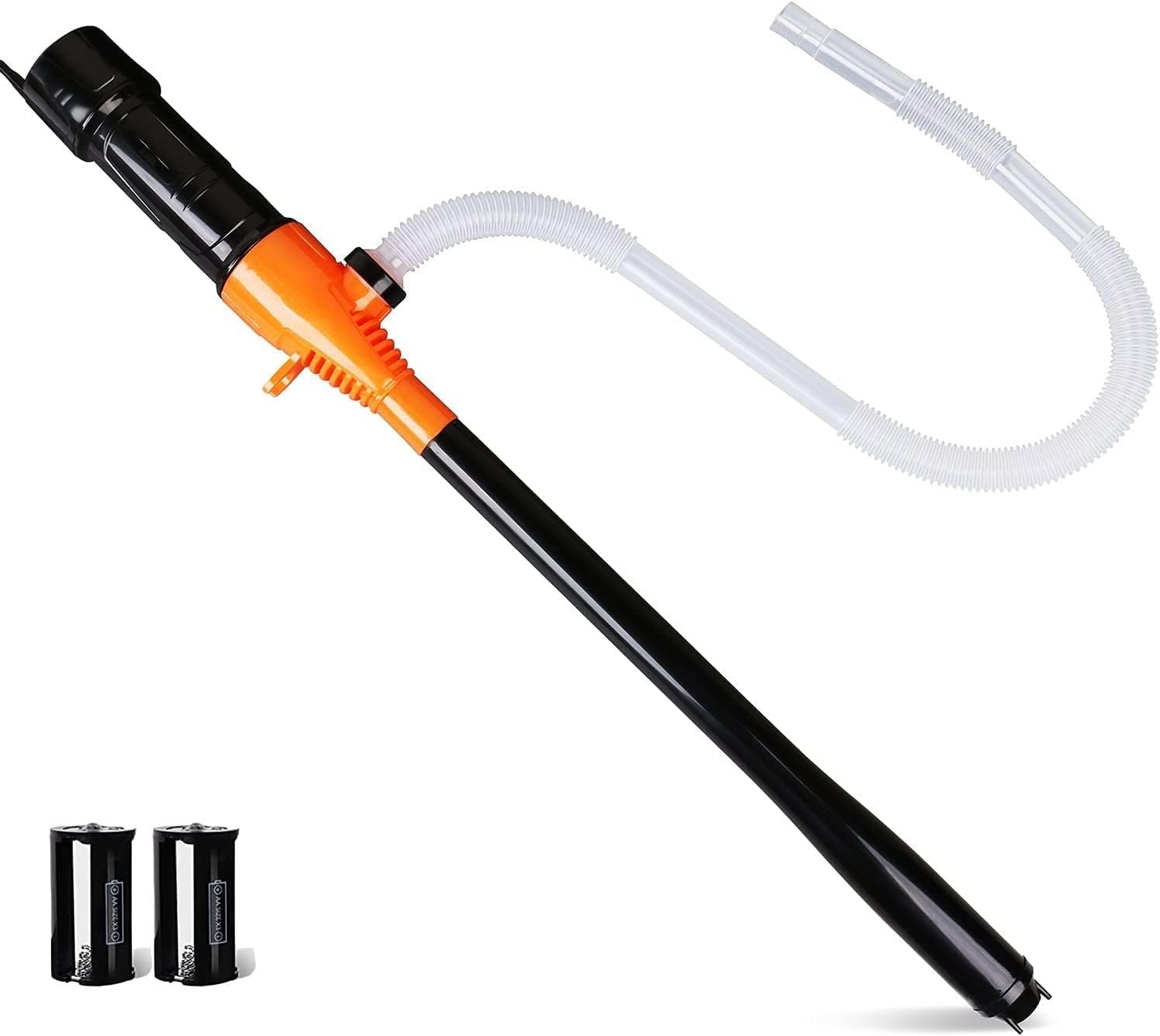 HORUSDY front view of handheld pump showing compact design and portability
