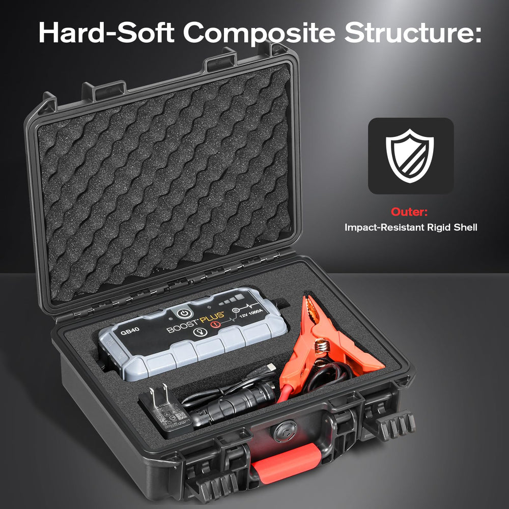 HOSOCASE size comparison with hand for portable convenience