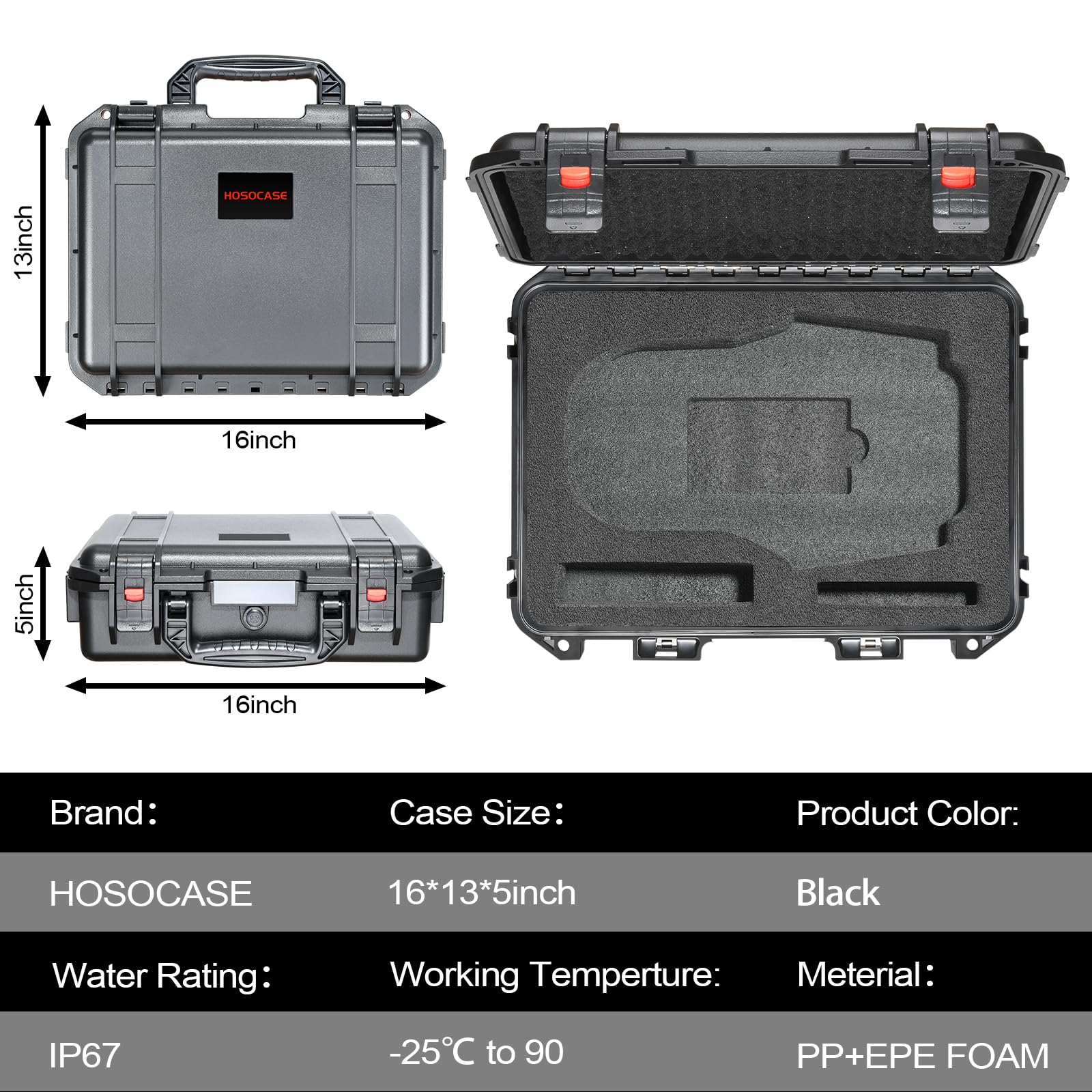 HOSOCASE waterproof seal detail keeping NOCO gear dry and dust-free